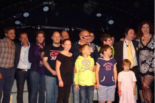 Künstler herzen Familie