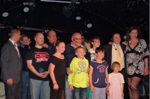 Künstler herzen Familie