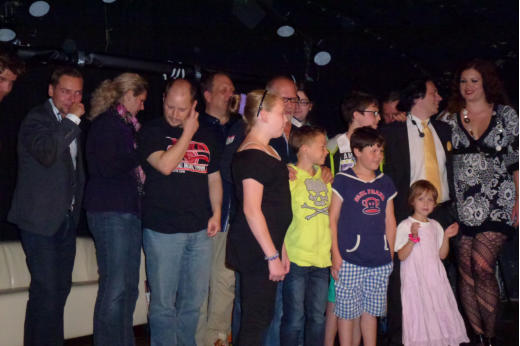 Künstler herzen Familie