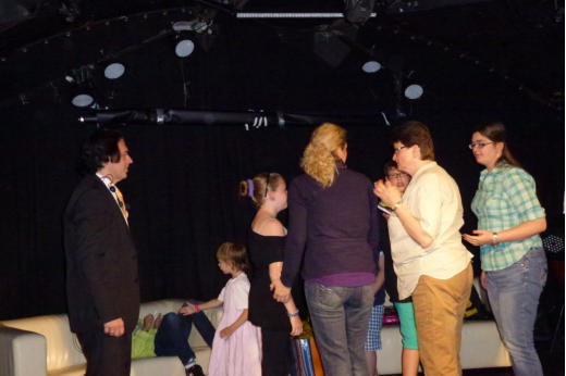 Künstler herzen Familie