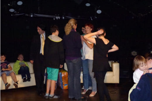 Künstler herzen Familie