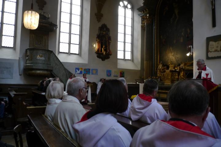 Investitur OSMTH Templerorden Österreich 22. Oktober 2016 Sankt Salvatorkirche Wien