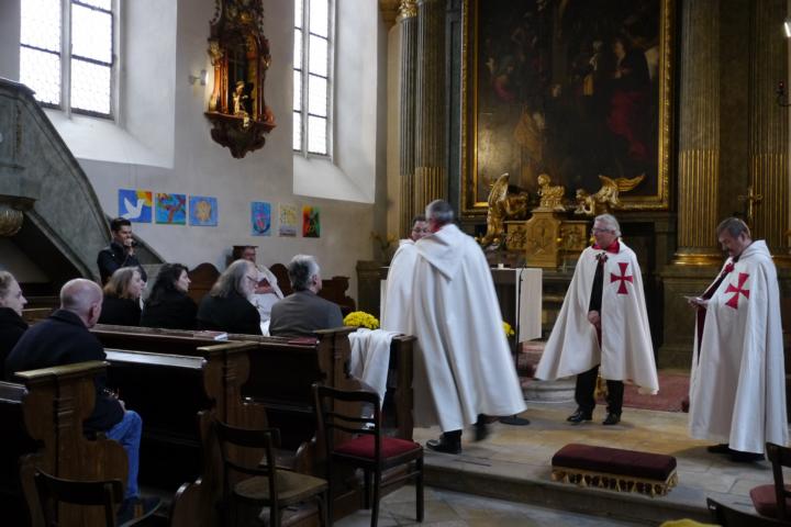 Investitur OSMTH Templerorden Österreich 22. Oktober 2016 Sankt Salvatorkirche Wien