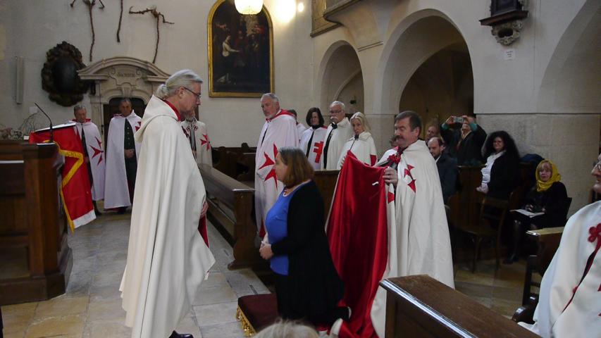 Investitur OSMTH Templerorden Österreich 22. Oktober 2016 Sankt Salvatorkirche Wien