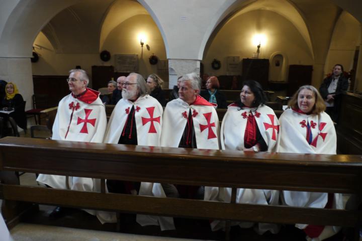 Investitur OSMTH Templerorden Österreich 22. Oktober 2016 Sankt Salvatorkirche Wien