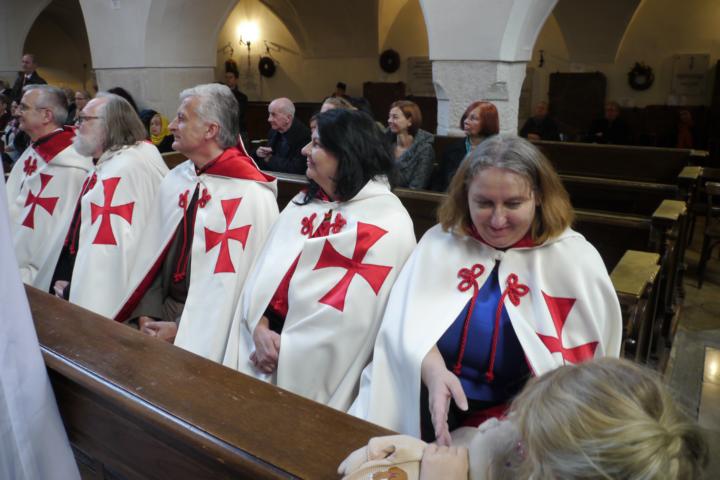 Investitur OSMTH Templerorden Österreich 22. Oktober 2016 Sankt Salvatorkirche Wien
