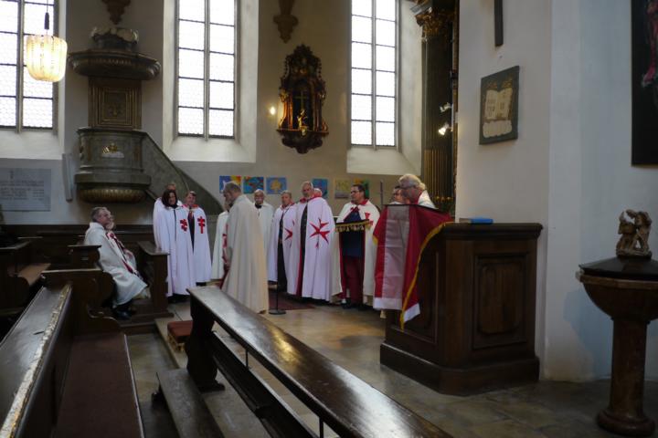 Investitur OSMTH Templerorden Österreich 22. Oktober 2016 Sankt Salvatorkirche Wien