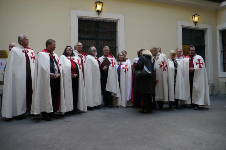 Investitur OSMTH Templerorden Österreich 22. Oktober 2016 Sankt Salvatorkirche Wien